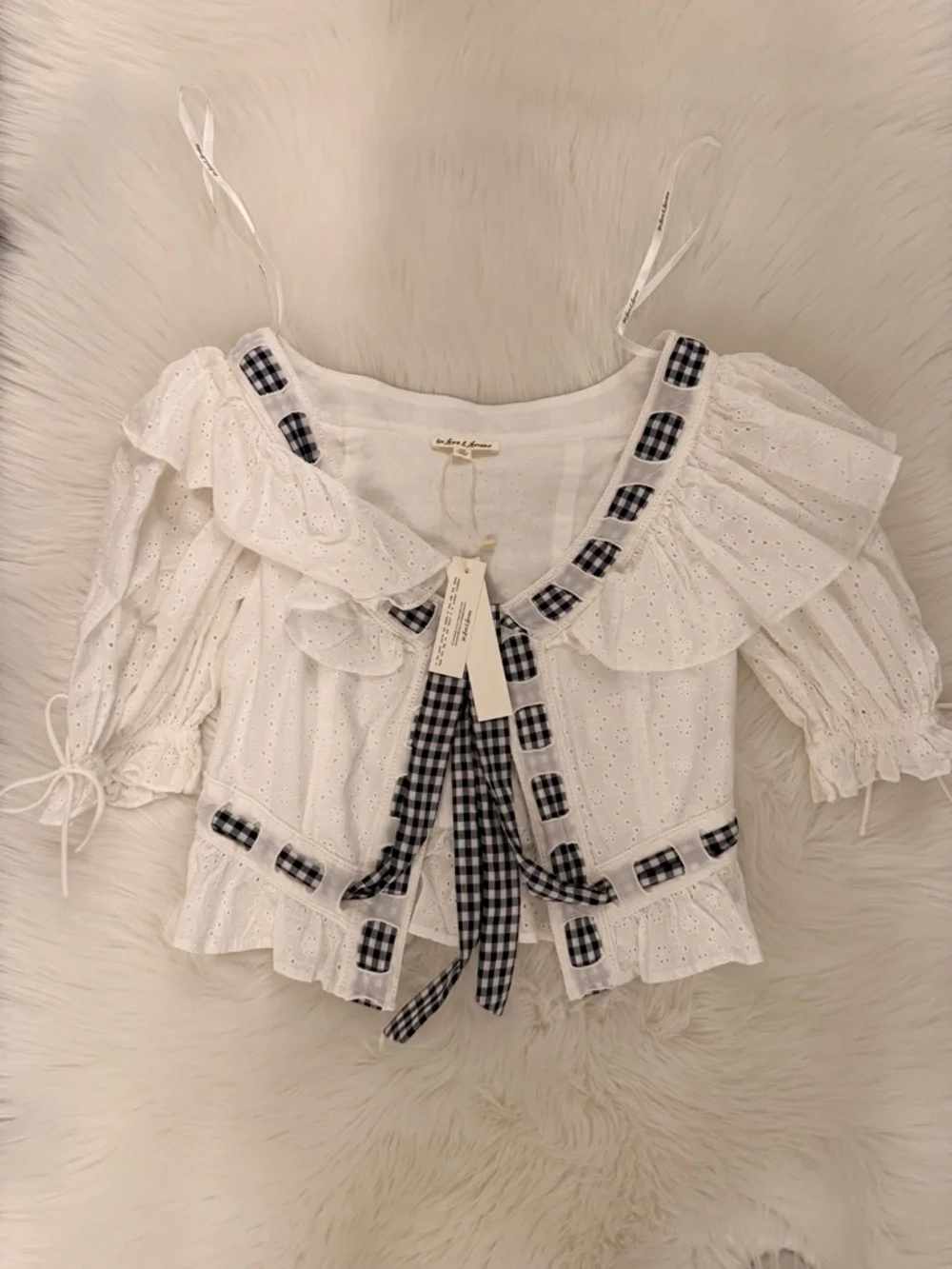 For love & lemons ruby ribbon top - Picture 2 of 5